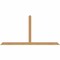 Ekena Millwork Portland Timber Gable Bracket, Western Red Cedar, 84"W x 42"H x 3 1/2"D x 3 1/2"F, 12/12 Pitch GBW084X42X0404POR00SWR - alternate 1